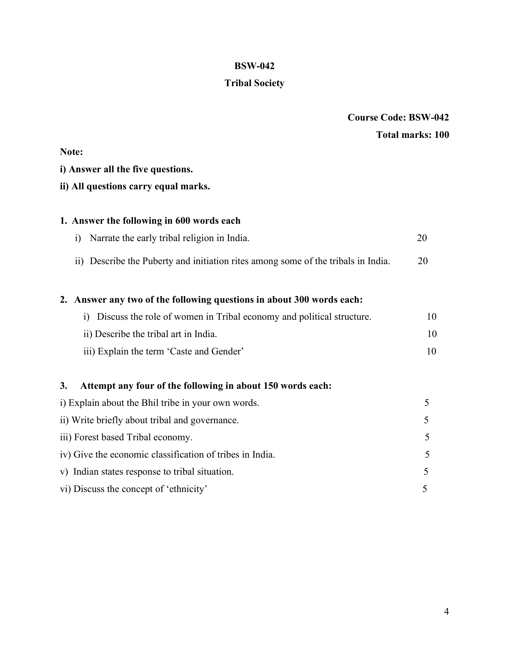 BSW-042 EM 2026-27 KUNJ PUBLICATION-01