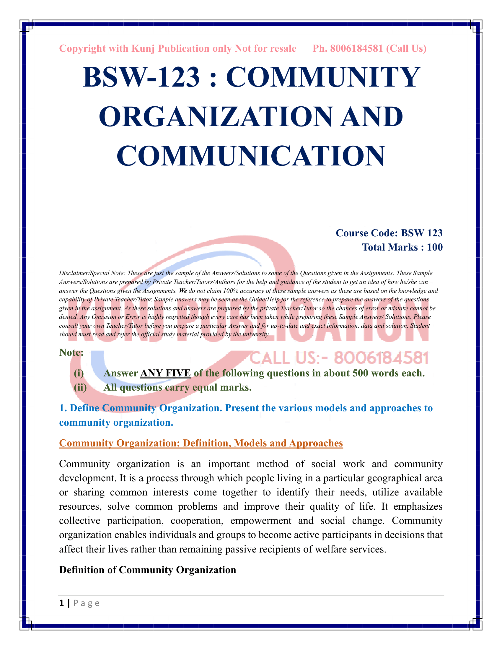 BSW-123 EM 2026-27 KUNJ PUBLICATION-02