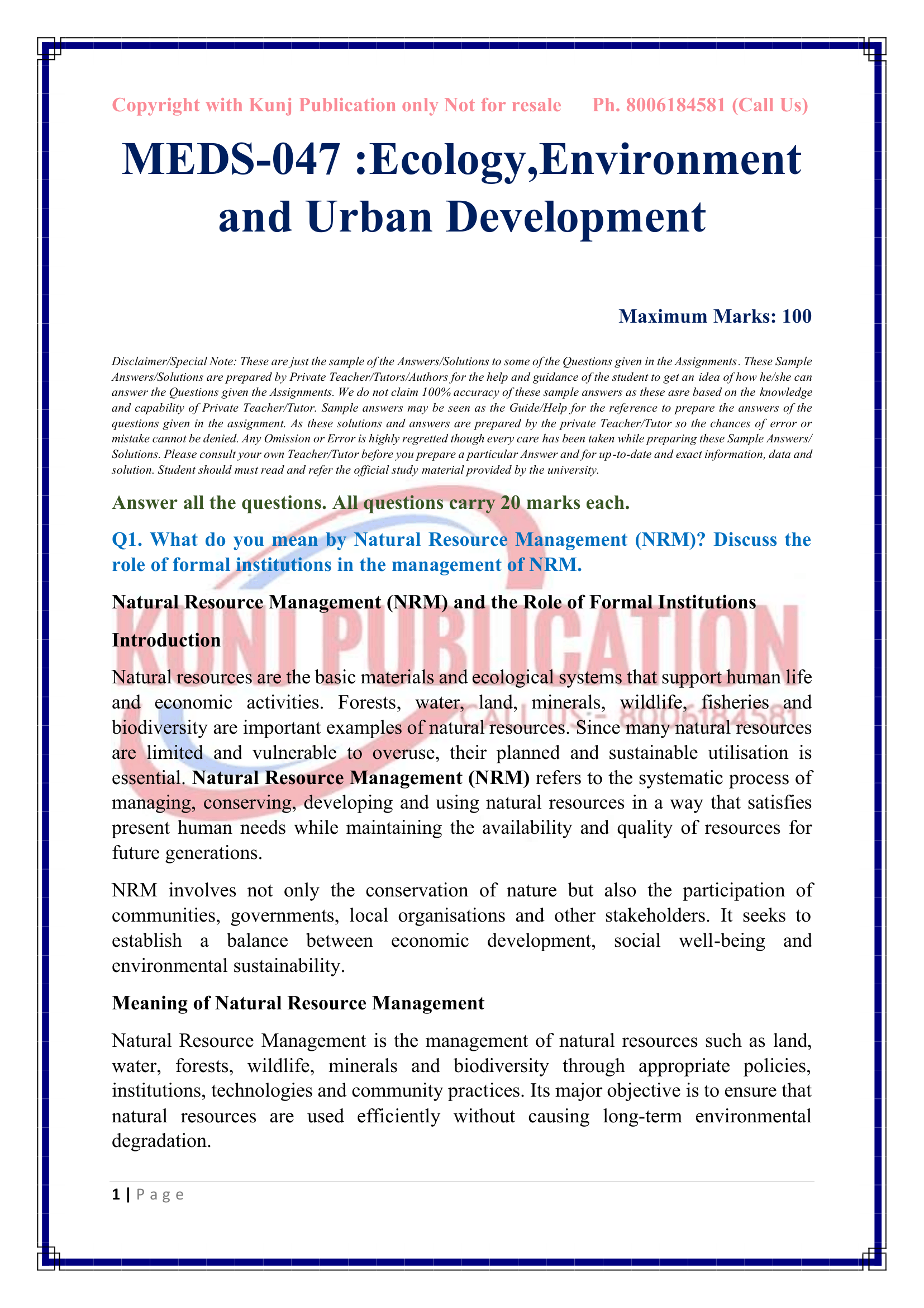 MEDS-047 EM 2026-27 KUNJ PUBLICATION-02