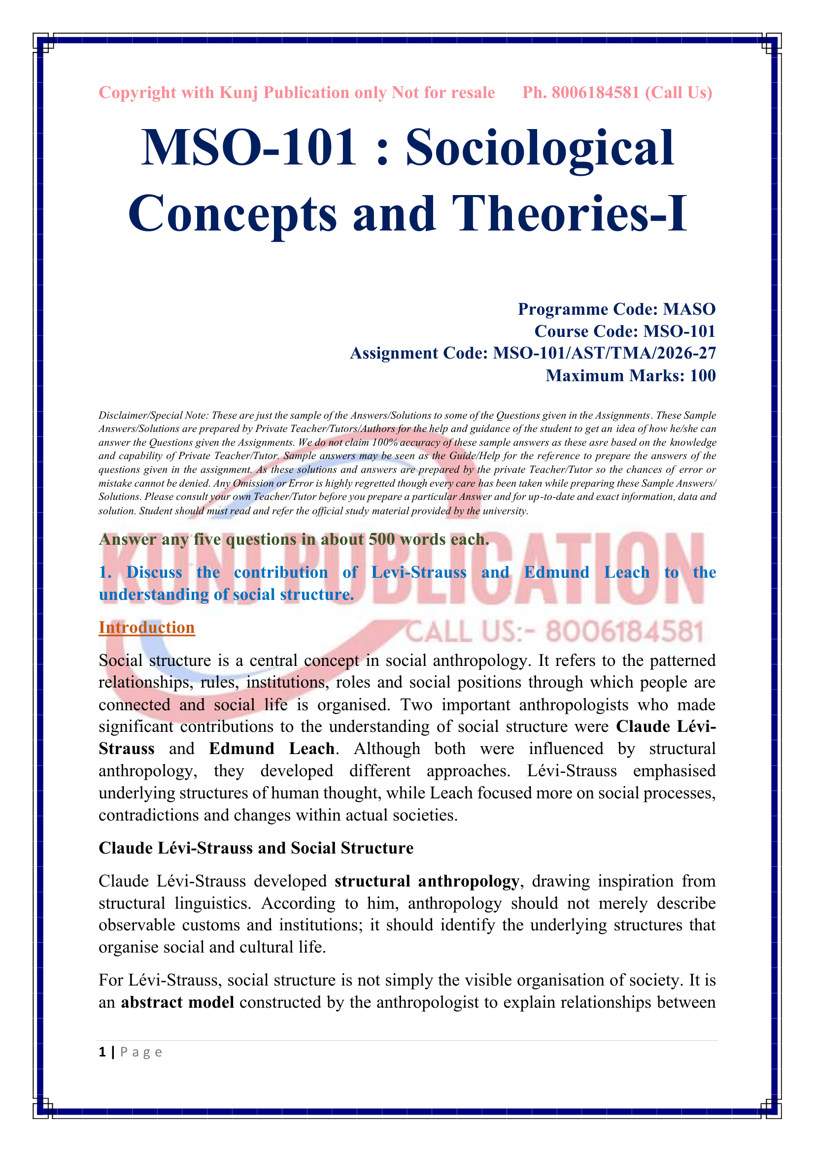 MSO-101 EM 2026-27 KUNJ PUBLICATION-02